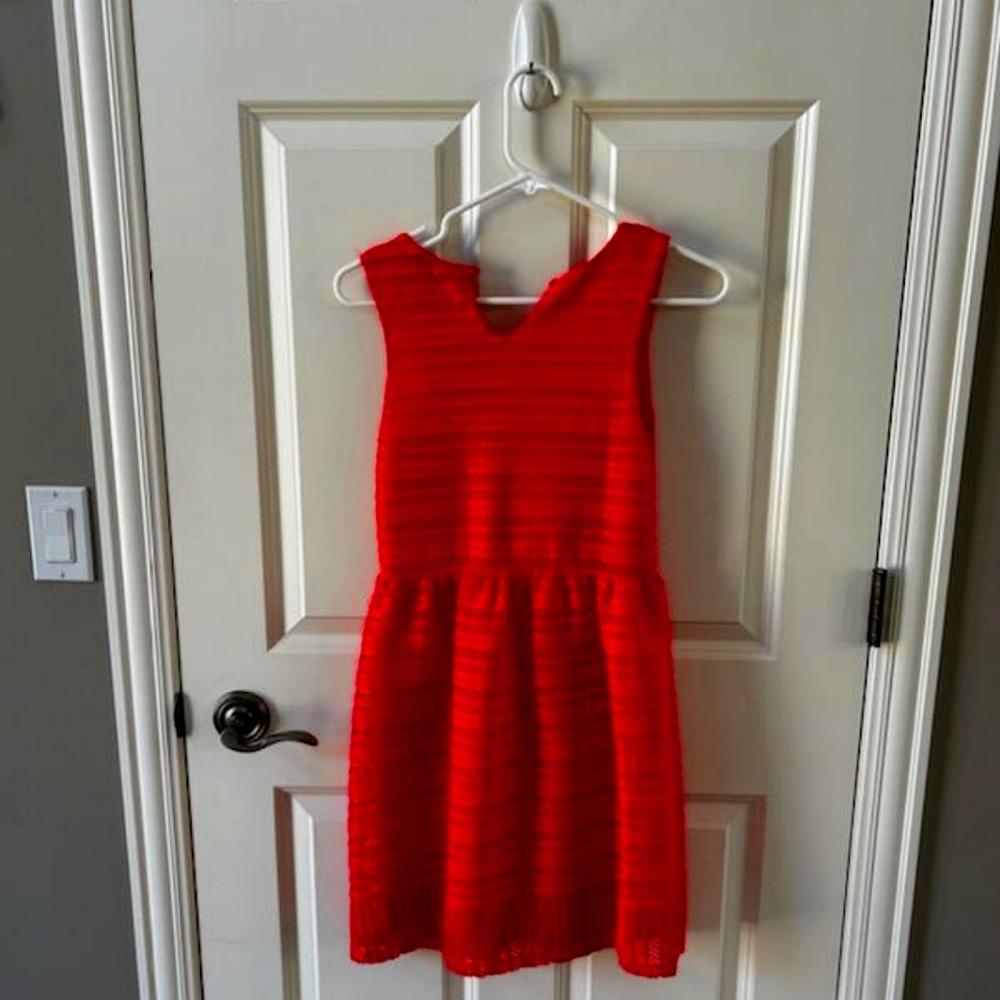 Girls Size 14 Watermelon Pink Dress
